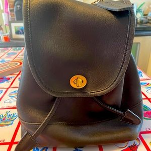 COPY - Coach tiny leather backpack - vintage